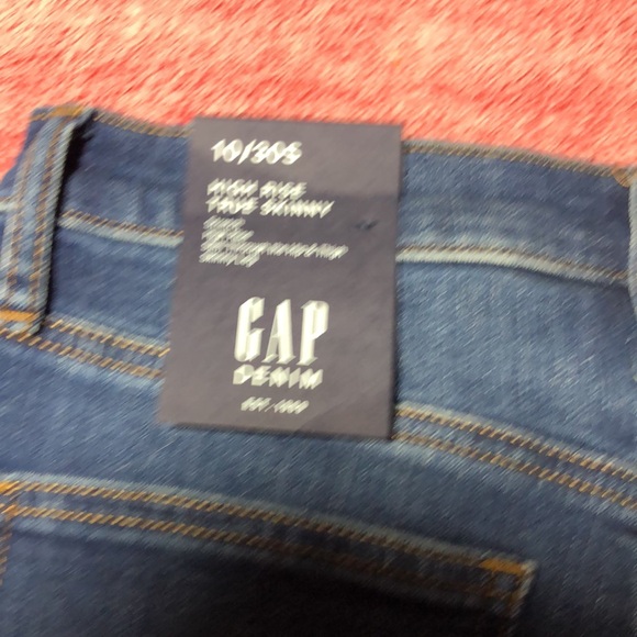 Gap women’s jeans hi rise skinny stretch 10/30s NEW - Picture 6 of 7